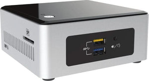 Intel BOXNUC5PPYH H76559 Pentium N3700 Up to 2.4GHz DDR3LUltra-Compact Black Mini PC NUC Kit