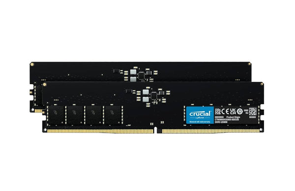 Micron CT2K32G52C42U5 64GB 5200MHz DDR5 SDRAM Desktop Memory Kit