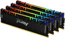 Kingston KF436C18RBAK4/128 128GB FURY Renegade RGB DDR4 SDRAM Memory Kit