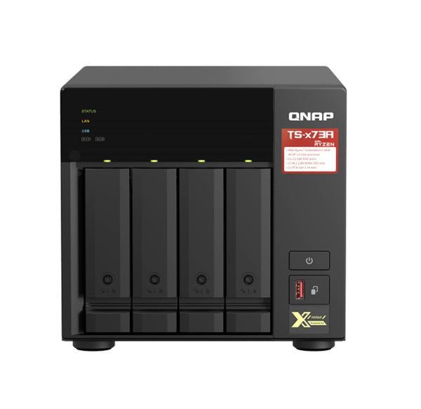 Qnap Ts-473A-8G-Us 4-Core 4-Bays 2.20Ghz Nas Storage System Network Storages