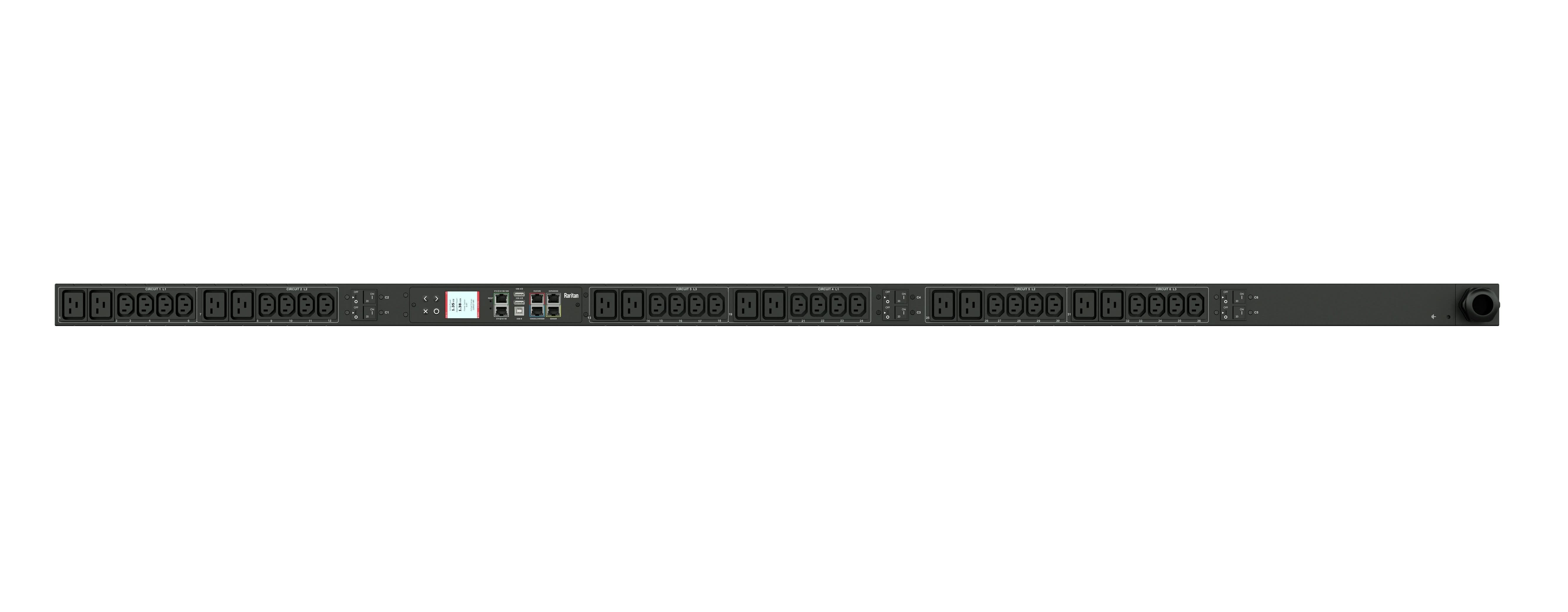 Paritan Rack Device Raritan PX3-1730-V2 36-Outlets 415V 23.0kVA Rack-Mount PDU