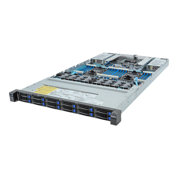 Gigabyte R183-S92-AAD3 Socket LGA-4677 256GB DDR5 RDIMM 1U Rack Mountable Server
