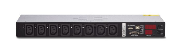 Raritan Px2-2190R 8-Outlets 230V 3700Va Rack-Mount Power Distribution Unit