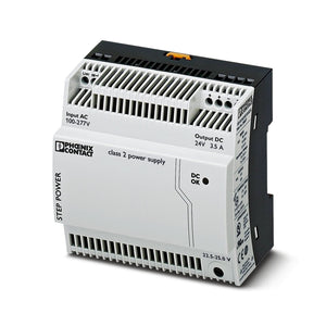 Ether Wan 2904945 UNO-PS 1-Phase 84Watts 100 VAC to 277 VAC DIN-Rail Primary-Switched Power Supply