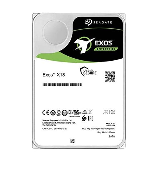 Seagate St10000Nm020G Exos X18 10Tb Sata-6Gbps 7200Rpm 3.5-Inch Hard Drive Hdd Gad