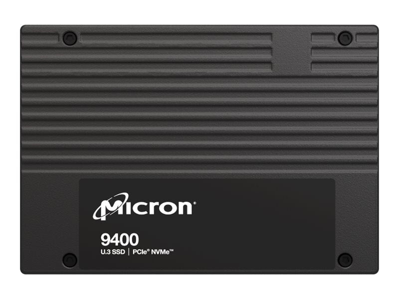 Micron MTFDKCC7T6TGH-1BC1ZABYYT 9400 PRO 7680GB PCIe 4.0x4 (NVMe) 2.5-Inch Solid State Drive.