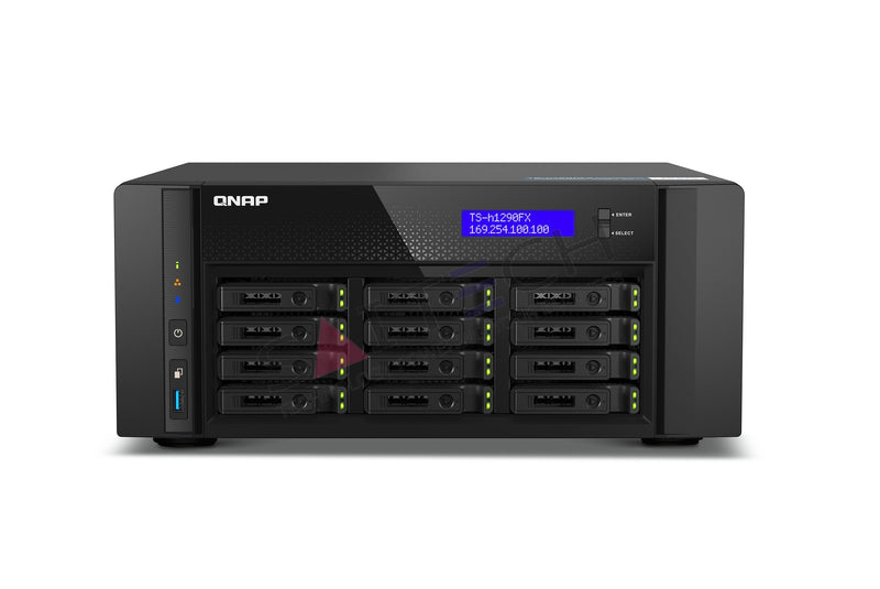 Qnap Ts-H1290Fx-7232P-64G-Us 8-Core 3.20Ghz Nas Network Storage Storages