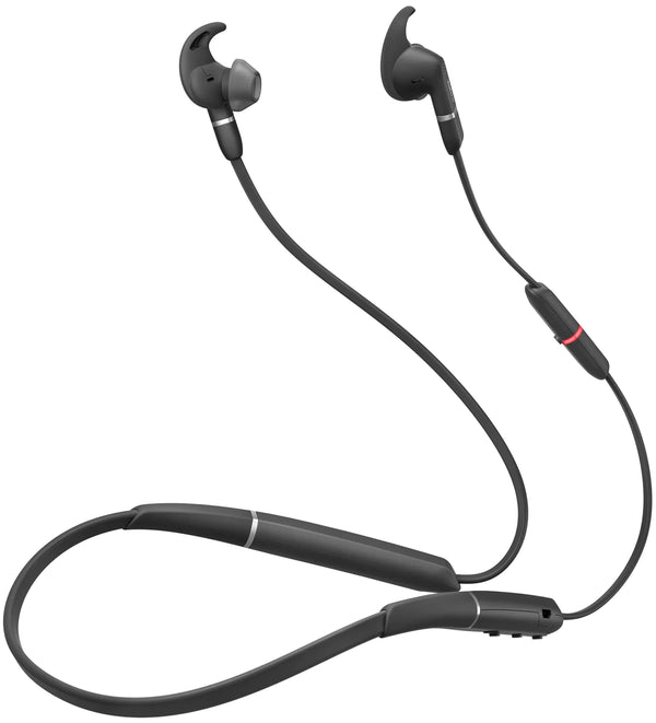 Jabra 6599-629-109 Evolve 65E Uc Stereo 0.5-Inch In-Ear Wireless Earphones With Mic Headphone