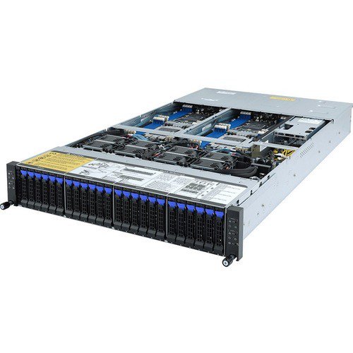 Gigabyte H262-Z61 EPYC Socket SP3 128GB DDR4-SDRAM 2U Rack-Mountable Barebone System