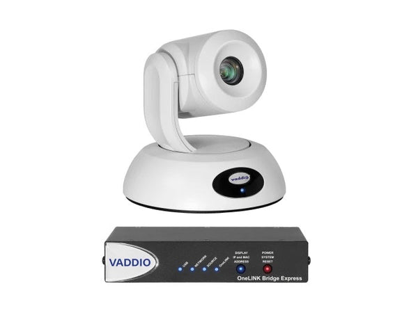 Vaddio 999-96750-470W Roboshot 12E Hdbt Onelink Bridge Camera System For Cisco Gad