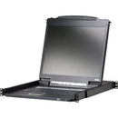 Aten Cl3000N 19-Inch Vga Ps/2-Usb Lightweight Lcd Console Kvm Switch Gad