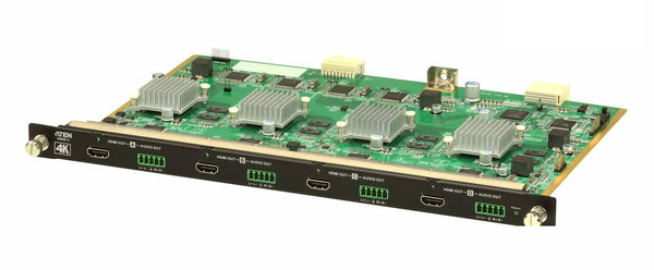 Aten Vm8814 4-Port 4096X2160 True 4K Hdmi Output Board With Scaler Expansion Module Kvm Switch Gad