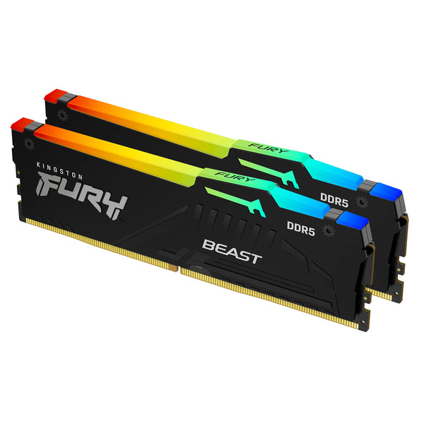 Kingston KF560C36BBEAK2-32 32GB Fury Beast RGB DDR5 SDRAM Memory Kit
