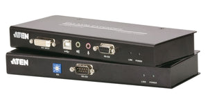ATEN CE600 1920 x 1200 1-Port USB DVI Cat 5 Display Secure KVM Console.