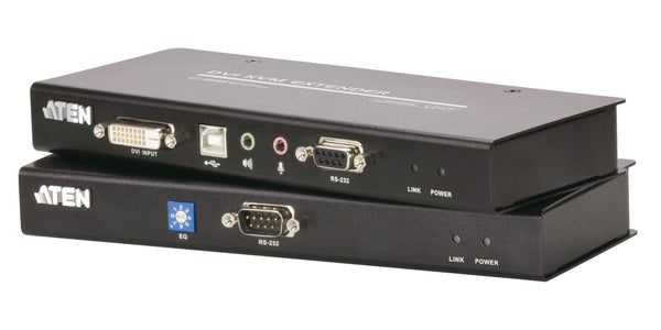 Aten Ce600 1920 X 1200 1-Port Usb Dvi Cat 5 Display Secure Kvm Console. Console Gad