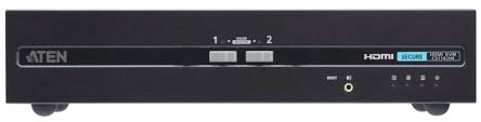 Aten Cs1144D4C 3840 X 2160 Uhd 4-Port Dual Display Cac Kvm Switch. Switch