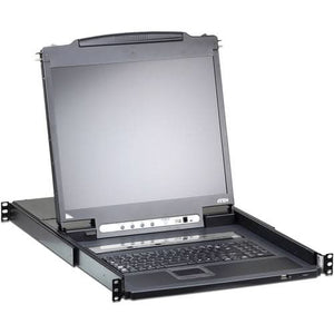 Aten CL5708IN 8-Ports 19-Inch VGA PS/2-USB LCD Over IP Console KVM Switch