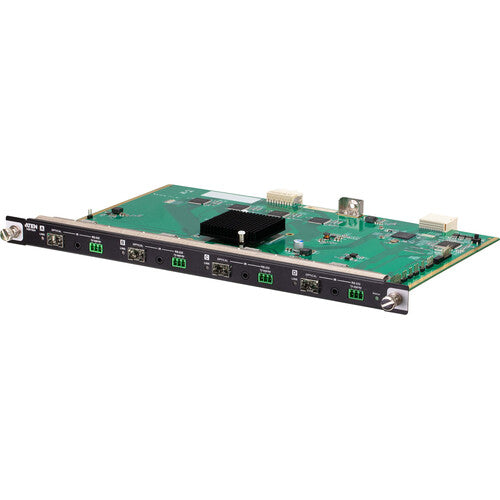 Aten Vm7584K1 4-Port 10 Gigabit Sfp+ Optical Input Board Expansion Module Kvm Switch Gad