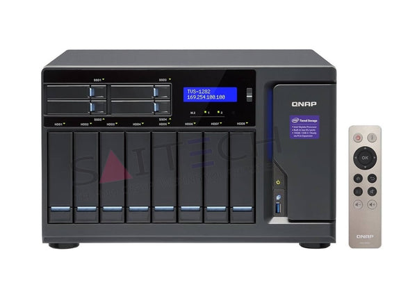 Qnap Tvs-1282-I5-16G-Us 4-Core 3.60Ghz Nas Network Storage Storages