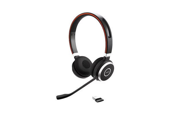 Jabra 6599-839-409 Evolve 65 Se Uc Stereo 100-1000Hertz On-Ear Wireless Headset Headphone