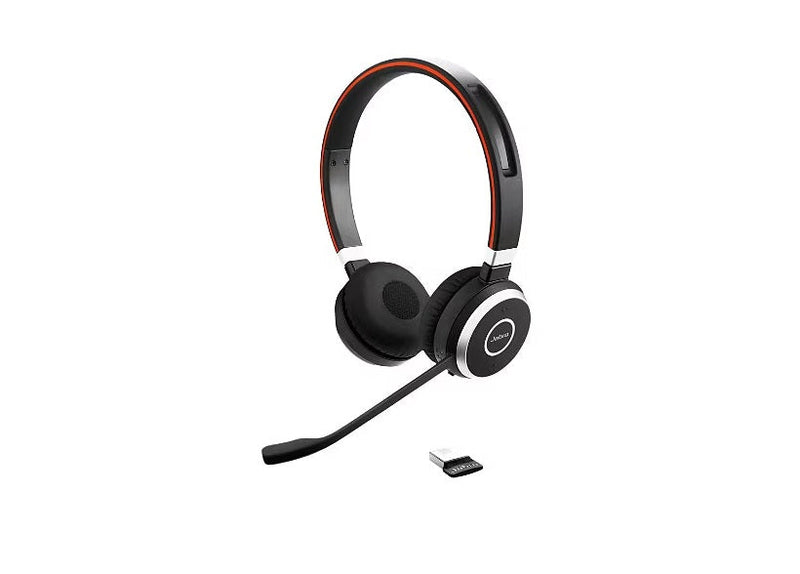 Jabra 6599-839-409 Evolve 65 SE UC Stereo 100-1000hertz On-Ear Wireless Headset
