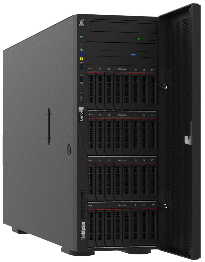 Lenovo 7Z74A02NNA Xeon 4314 16-Core 2.40 GHz Think System ST650 Tower Server