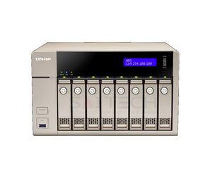 QNAP TVS-863-US 4-Core 2.40GHz  8-Bay NAS Storage System