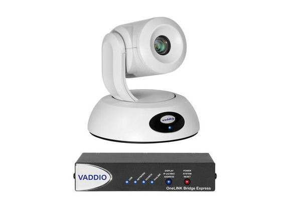 Vaddio 999-99600-270W Roboshot 12E Hdbt Onelink Bridge Camera System Gad
