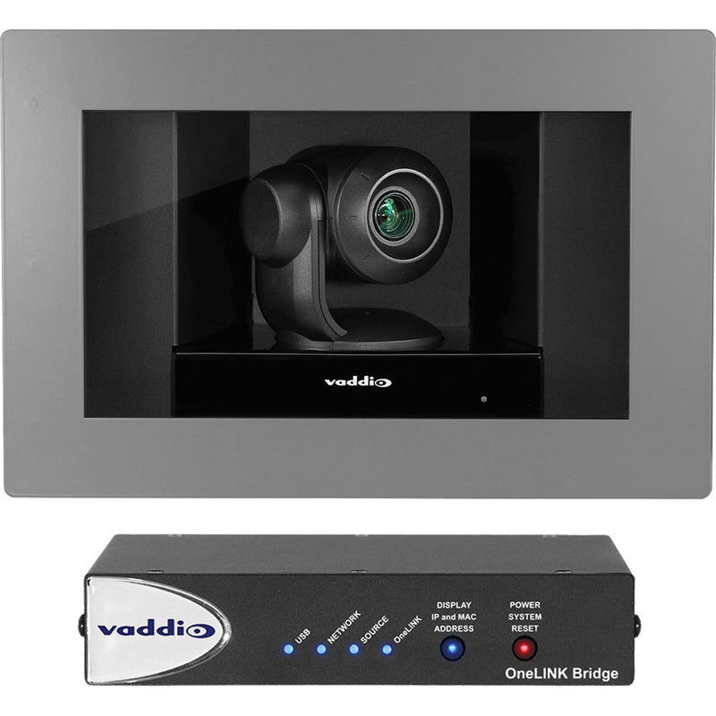 Vaddio 999-9966-280 RoboSHOT IW Clear Glass OneLINK Bridge Camera System
