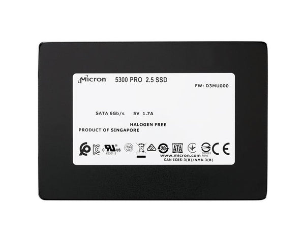 Micron Mtfddak3T8Tdt-1Aw16Abyyr 5300Max 3.84Tb Sata 6Gb/S Solid State Drive. Ssd Gad