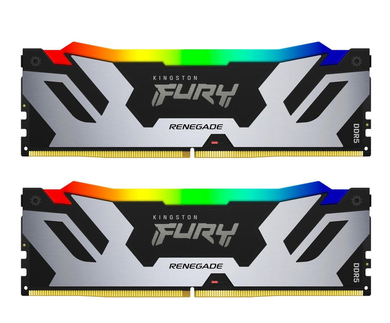 Kingston KF560C32RWAK2-64 64GB Fury Renegade White RGB DDR5 SDRAM Memory Kit