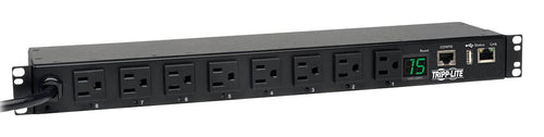 Tripp Lite PDUMH20-6 PDU Metered 120V 20A 5-15/20R 12 Outlet