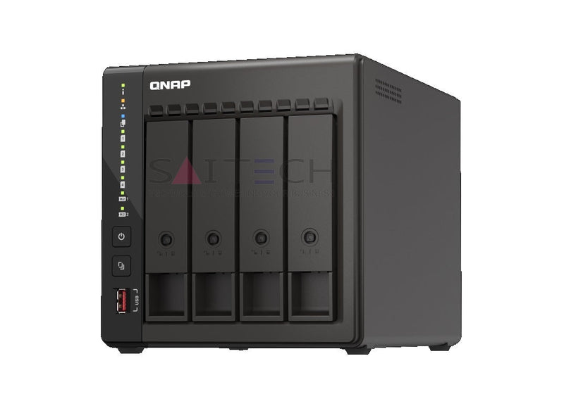 Qnap Ts-453E-8G-Us 4-Core 4-Bays 2.60Ghz Nas Storage System Network Storages