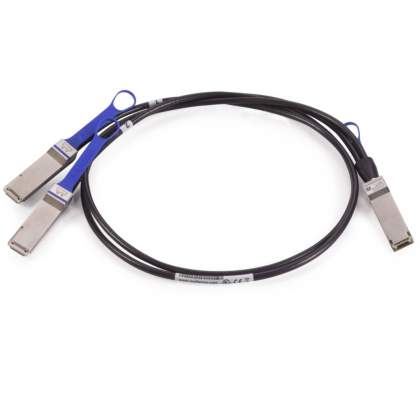 Mellanox MCP7H00-G02AR30L 100GbE QSFP28 to 2xQSFP28 2.5m DAC Hybrid Cable