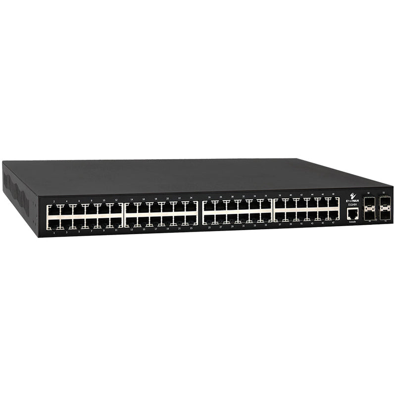 EtherWAN EX26484 52-Ports Gigabit PoE SFP+ Managed Ethernet Switch