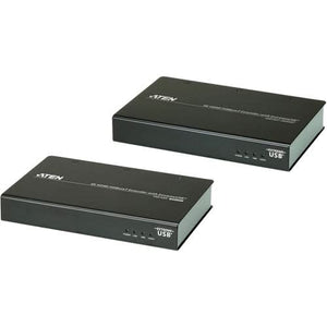Aten VE813A 4K HDMI HDBaseT Over Cat 5 KVM Extender with Extreme KVM Switch