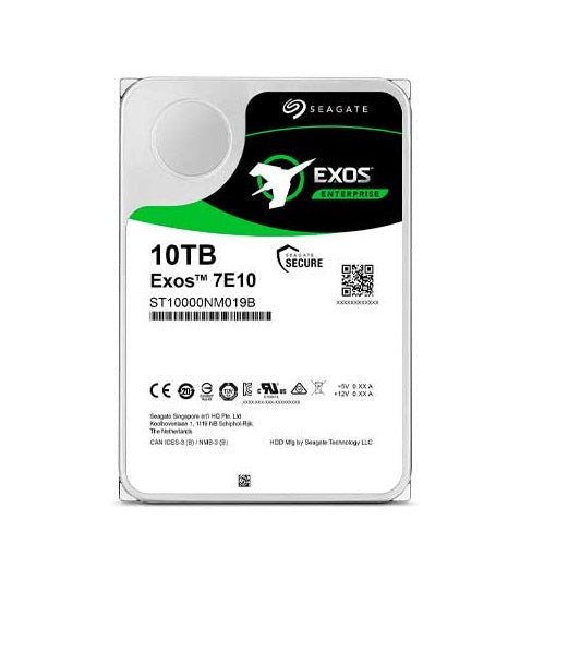 Seagate St10000Nm019B Exos7E10 10Tb Sata-6Gbps 7200Rpm 3.5-Inch Hard Drive Hdd Gad