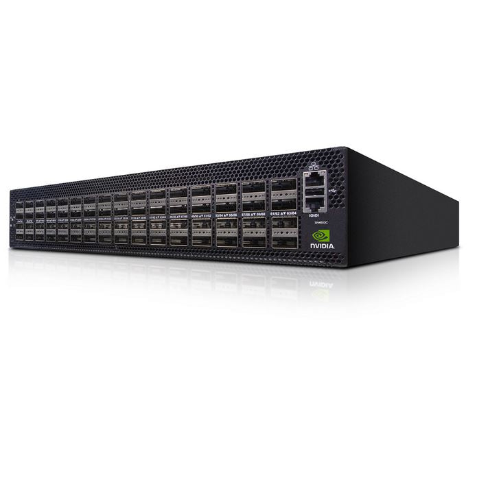 Mellanox Msn4600-Cs2Ro Spectrum-3 64-Ports 2.20Ghz Rack-Mountable Ethernet Switch