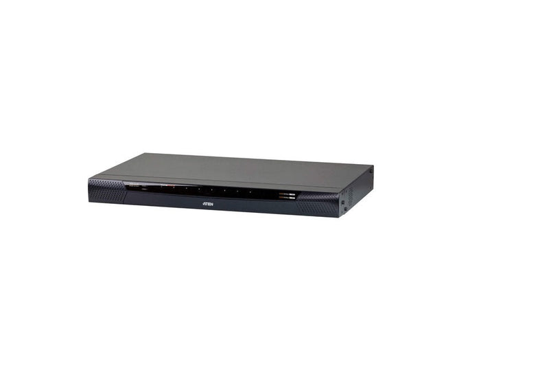 Aten KN1108VA 8-Port Virtual Media Over IP Cat 5 Rack-Mountable KVM Switch