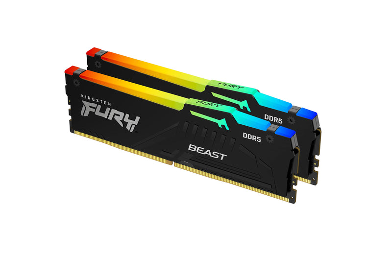 Kingston KF556C40BBAK2-32 32GB Fury Beast RGB DDR5 SDRAM Memory Kit