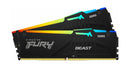 Kingston KF548C38BBAK2-64 64GB Fury Beast RGB DDR5 SDRAM Memory Kit
