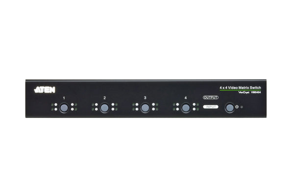 Aten Vm0404 1920 X 1440 Fhd 4X4 Video Matrix Kvm Switch. Switches