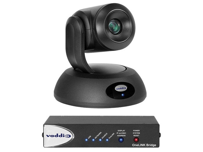 Vaddio 999-99630-200 RoboSHOT 30E OneLINK Bridge PTZ Camera System