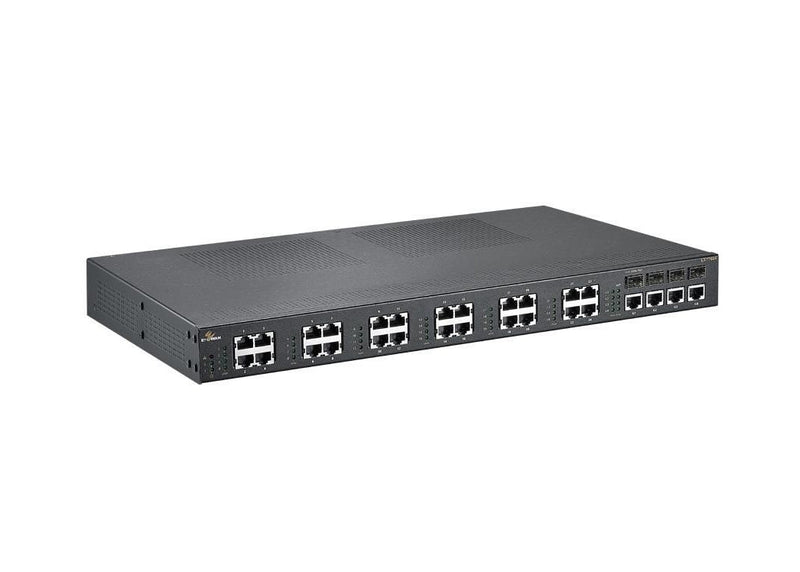 Etherwan Ex77064-243C 28-Ports 100Fx Gigabit Fiber Managed Ethernet Switch