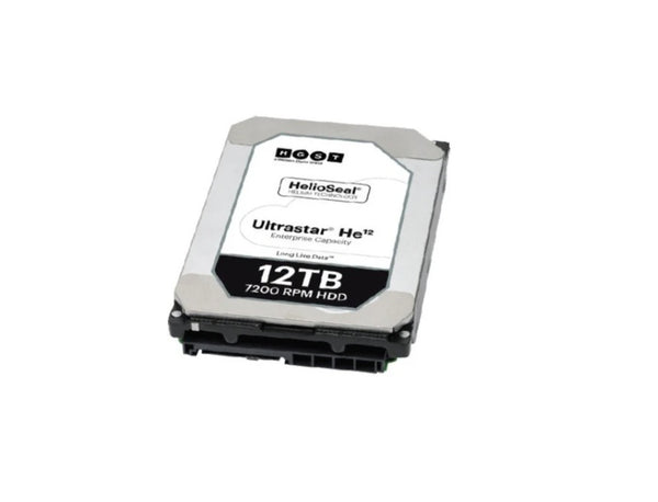 HGST 1EX1008 Ultrastar He12 12TB SAS 12Gbps W/CARRIER 512E 3.5" Hard Drive