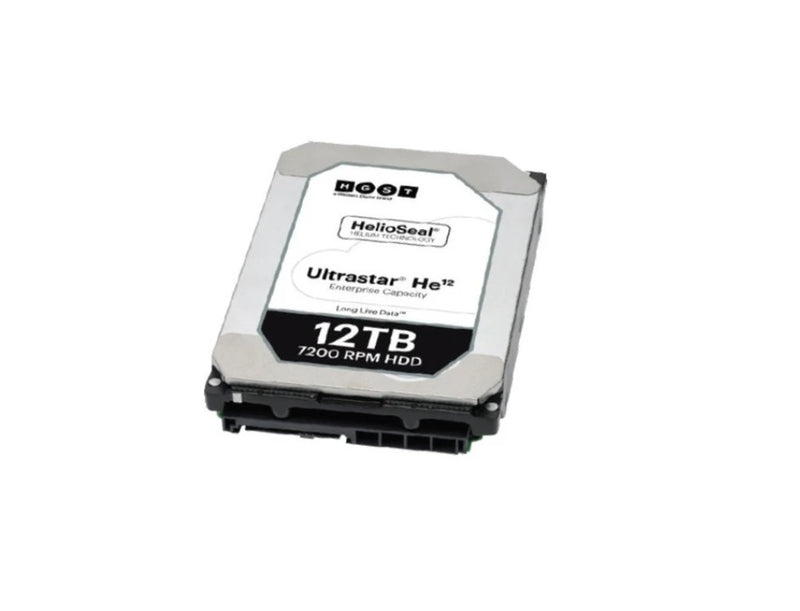 HGST 1EX1008 Ultrastar He12 12TB SAS 12Gbps W/CARRIER 512E 3.5" Hard Drive