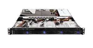 ASRock 1U4LW-X470 RPSU 1U AMD Ryzen 16-Core 32GB Barebone Server
