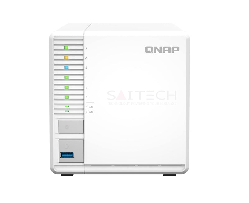 Qnap Ts-364-8G-Us 4-Core 3-Bays 2.90Ghz Nas Storage System Network Storages