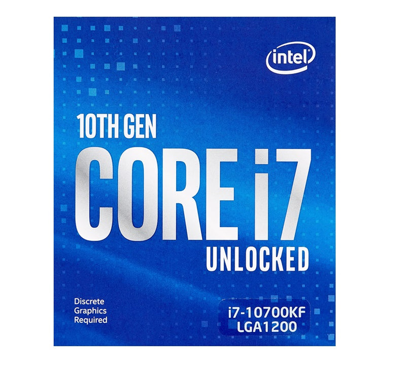 Intel BX8070110700KF Xeon i7-10700KF 8-Core 10thGen 3.80GHz Without Cooler Processor.