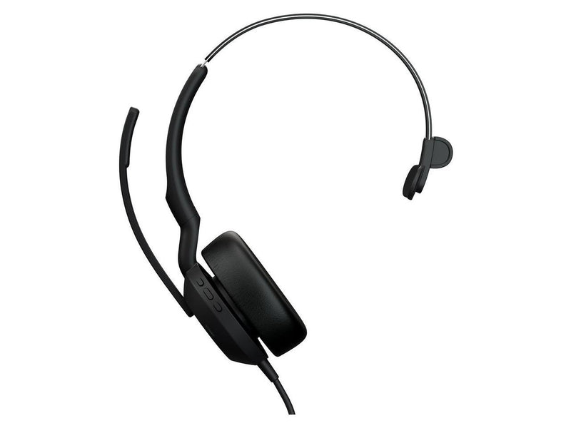 Jabra 25089-889-899 Evolve2 50 US Mono 1.10-Inch 20Hz - 10000Hz On-Ear Headset